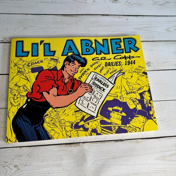 Li'l Abner Dailies 1944 Al Capp Volume 10 Paperback Comic Strips Graphic Novel - Picture 1 of 5